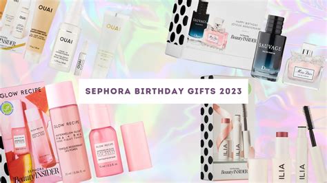 sephora 2023 birthday gift dior|sephora ilia birthday gift set.